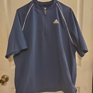 Adidas lightweight pullover M blue